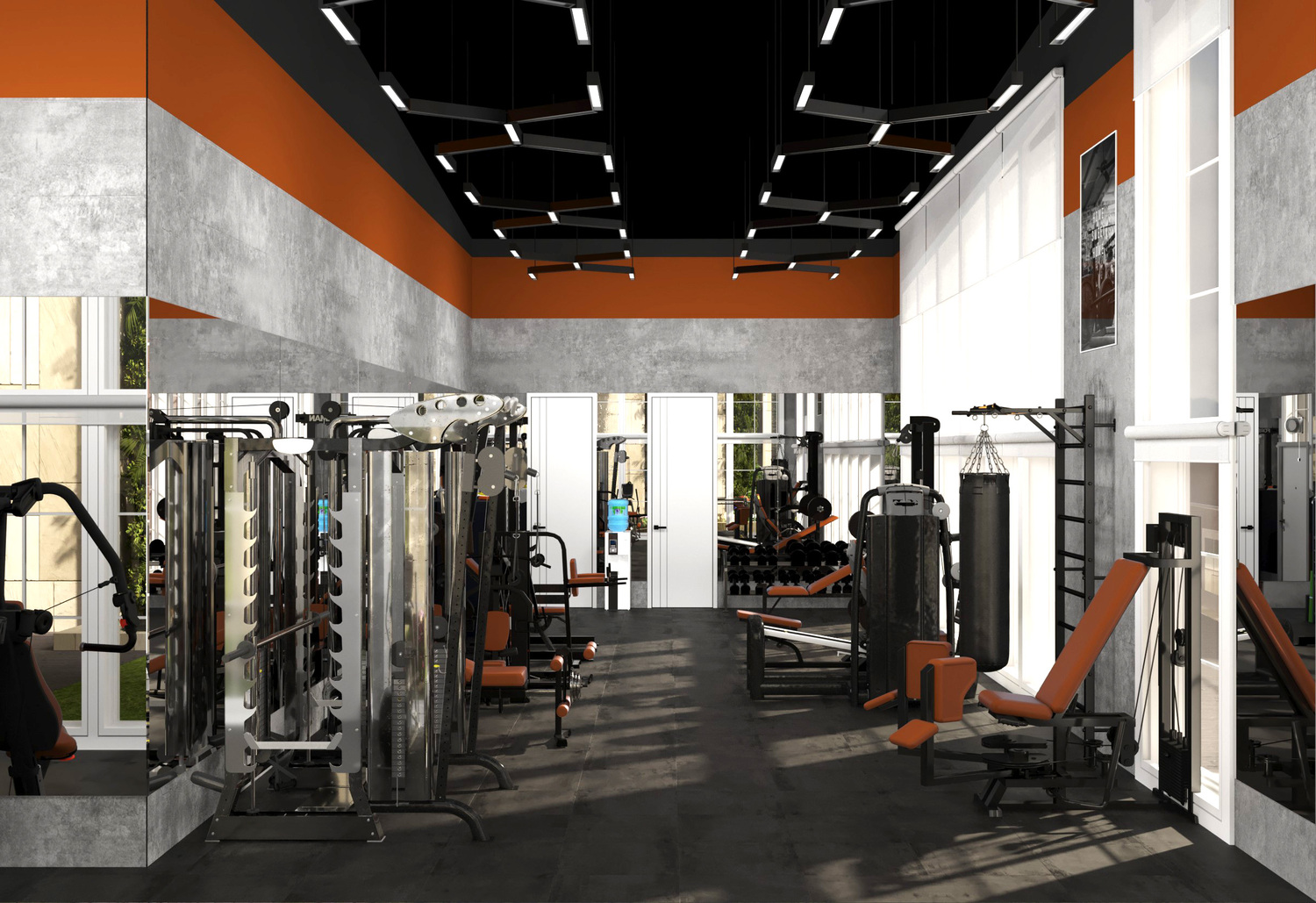 Тренажерный зал <br>