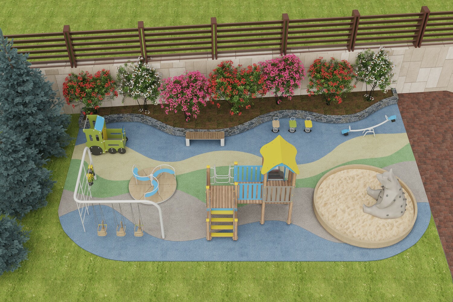 Детская площадка <br>