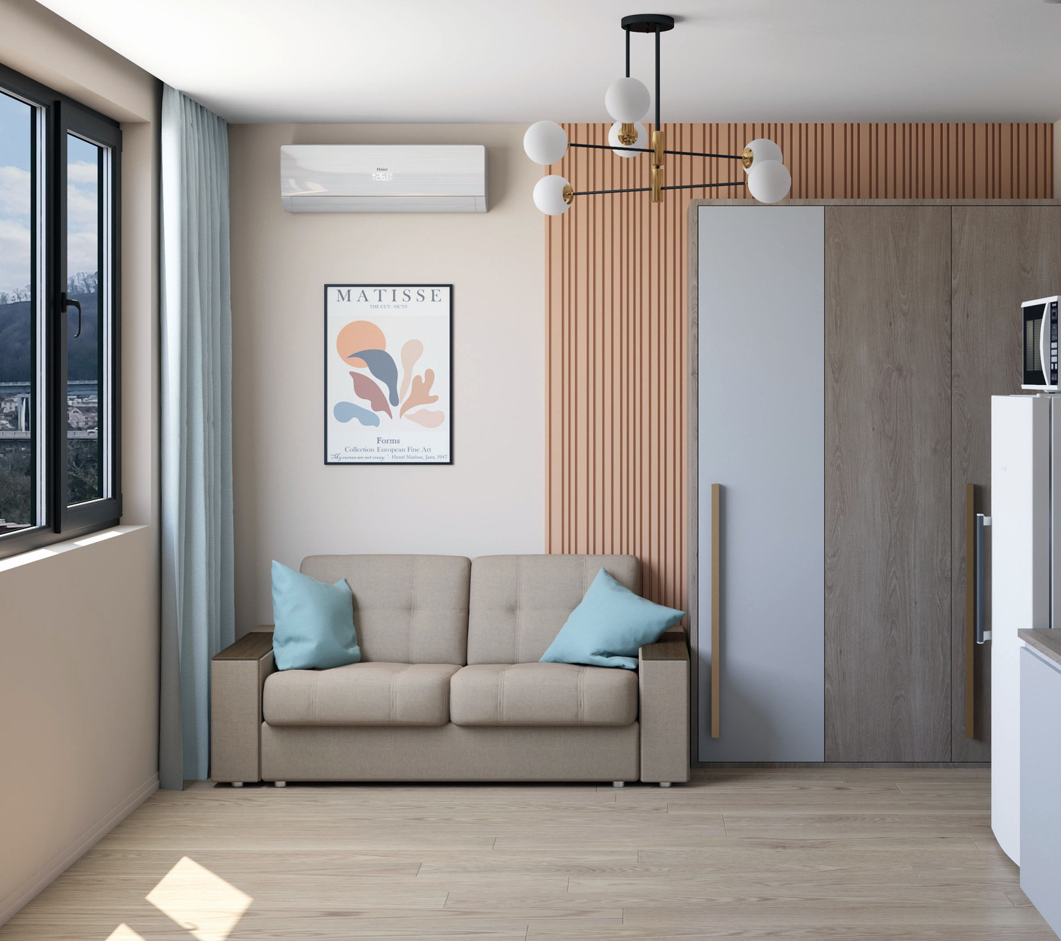 Квартира с ремонтом за 500 тыс., ЖК "Командор" <br>